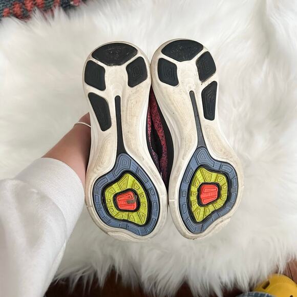 Nike Flyknit Lunar 3 Running Shoes Pink & Black - Picture 7 of 7